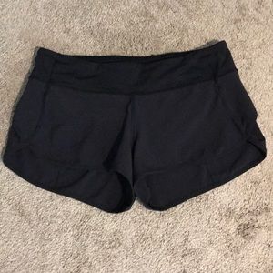 Lululemon speed shorts black